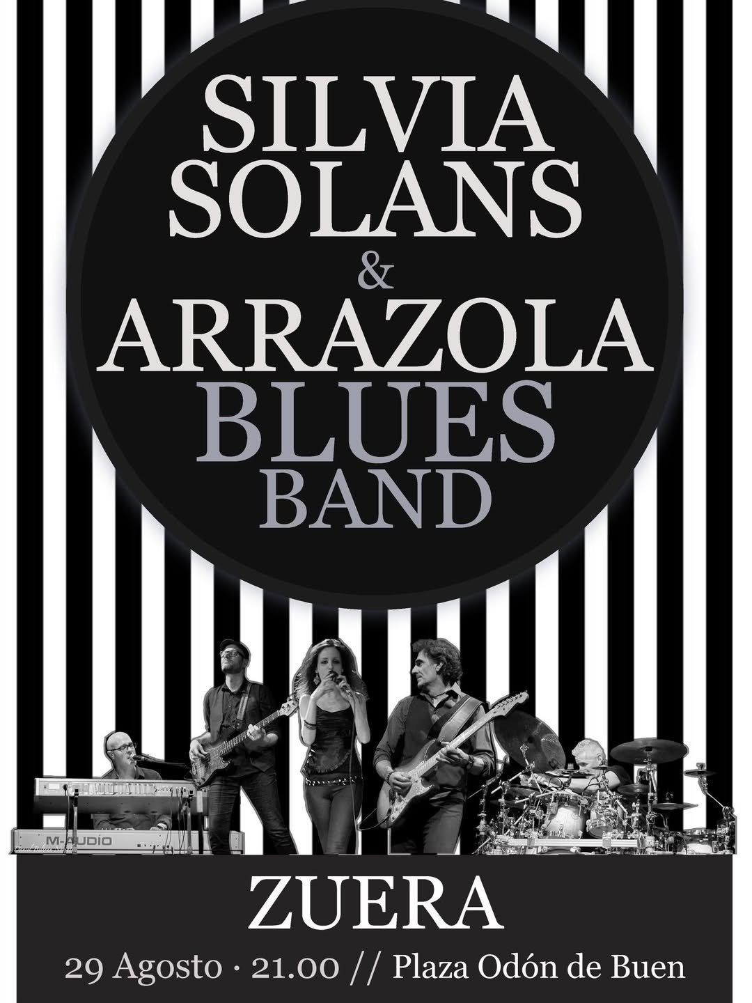 SILVIA SOLANS & ARRAZOLA BLUES BAND EN ZUERA